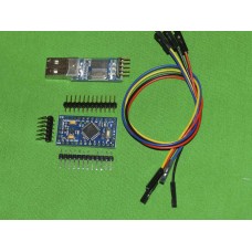Arduino Pro Mini + USB to serial (PL2303)